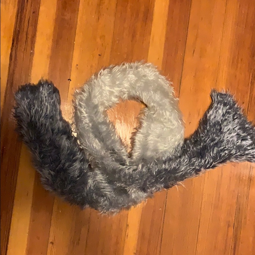 Ombré Fluffy Scarf